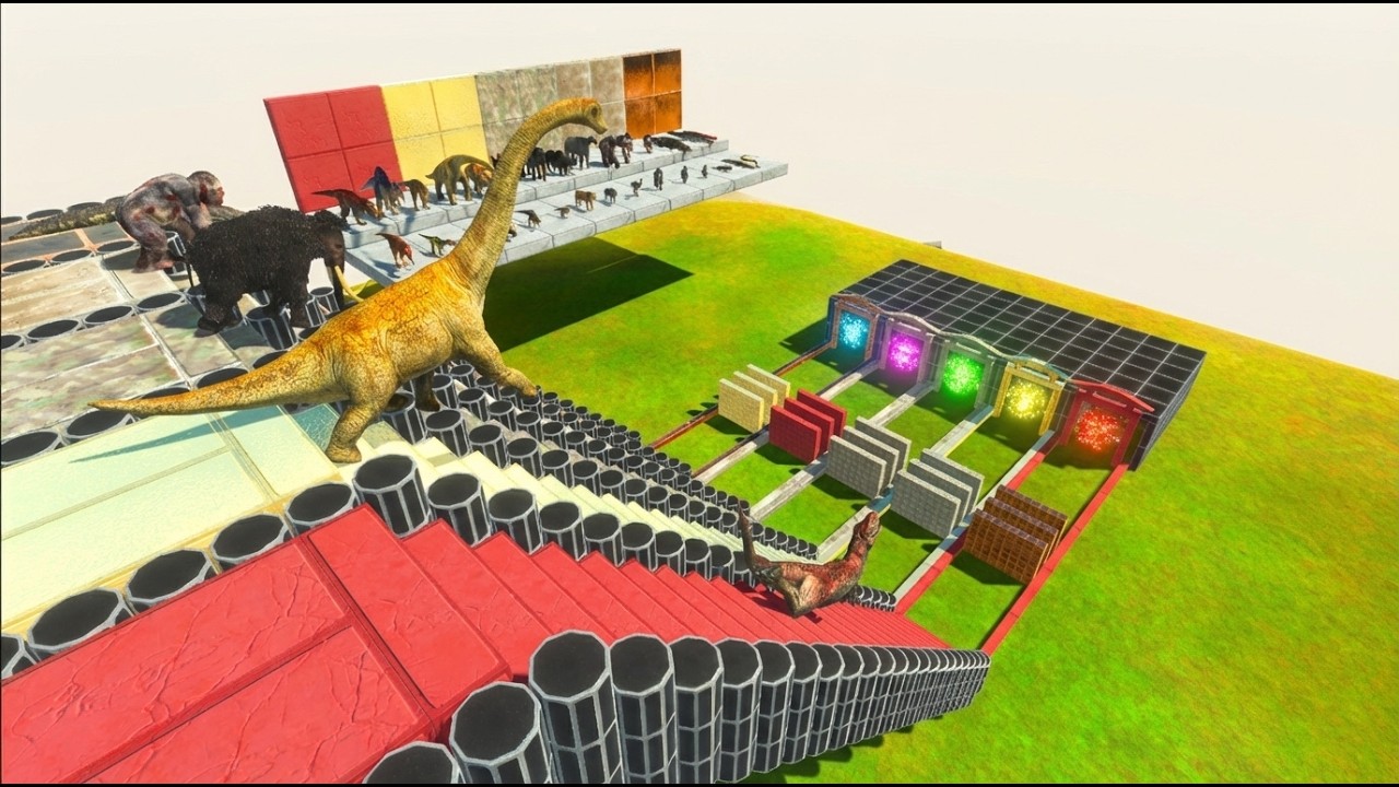 Ultimate Creature Drop! 💥 | Dinosaurs, Mammals & Reptiles