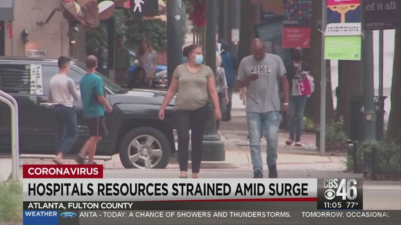 Covid-19 strains hospital bed capacity