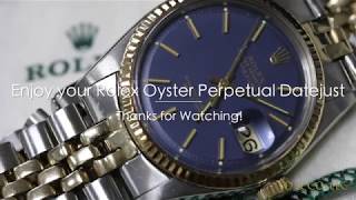 Famous Rolex Oyster Perpetual Datejust Non Quickset Profile
