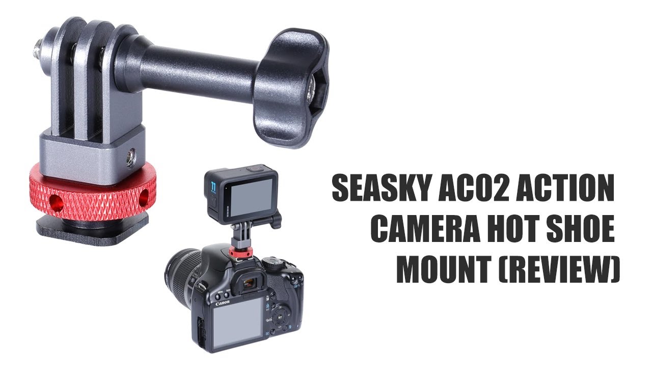 SEASKY AC02 Action Camera hot Shoe Mount (Review) - YouTube