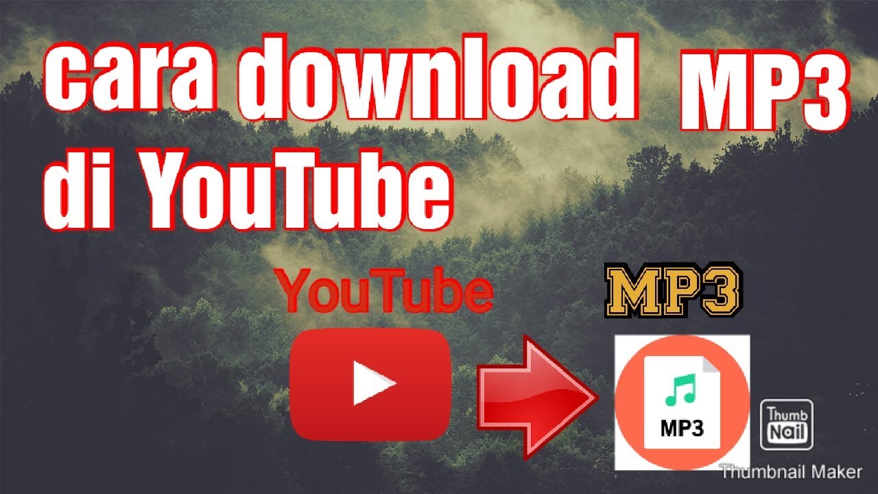 Cara download MP3 di YouTube - YouTube