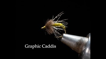 Graphic Caddis Fly Tying Instructions by Michael Falkoff