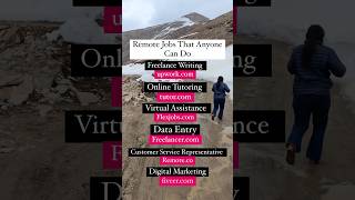 Remote Jobs that anyone can do pin the Link in Comments