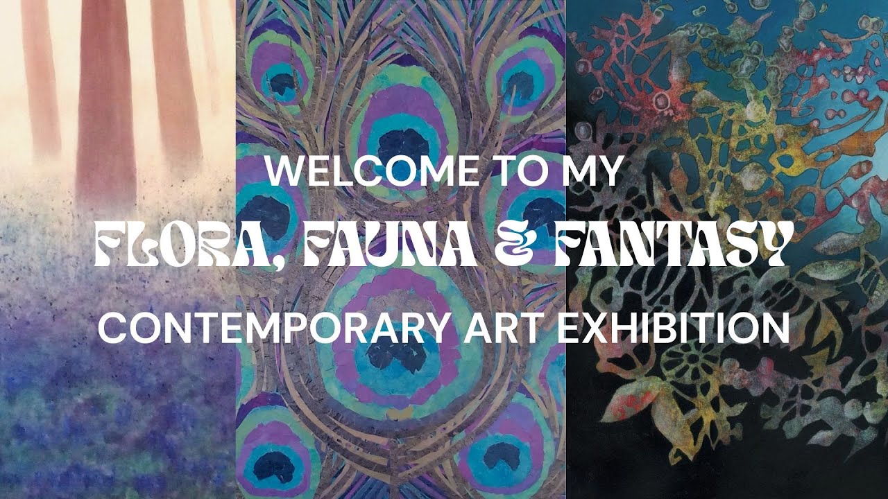 Alison Adams: Welcome to my 'Flora, Fauna and Fantasy' Art Exhibition