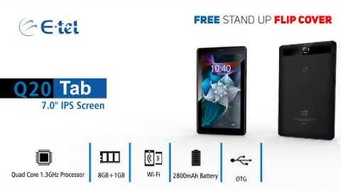 E tel Q20 Tab MT6580 Flash File Firmware Tested