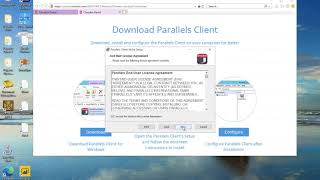 How to download and install the Paralles Client screenshot 5