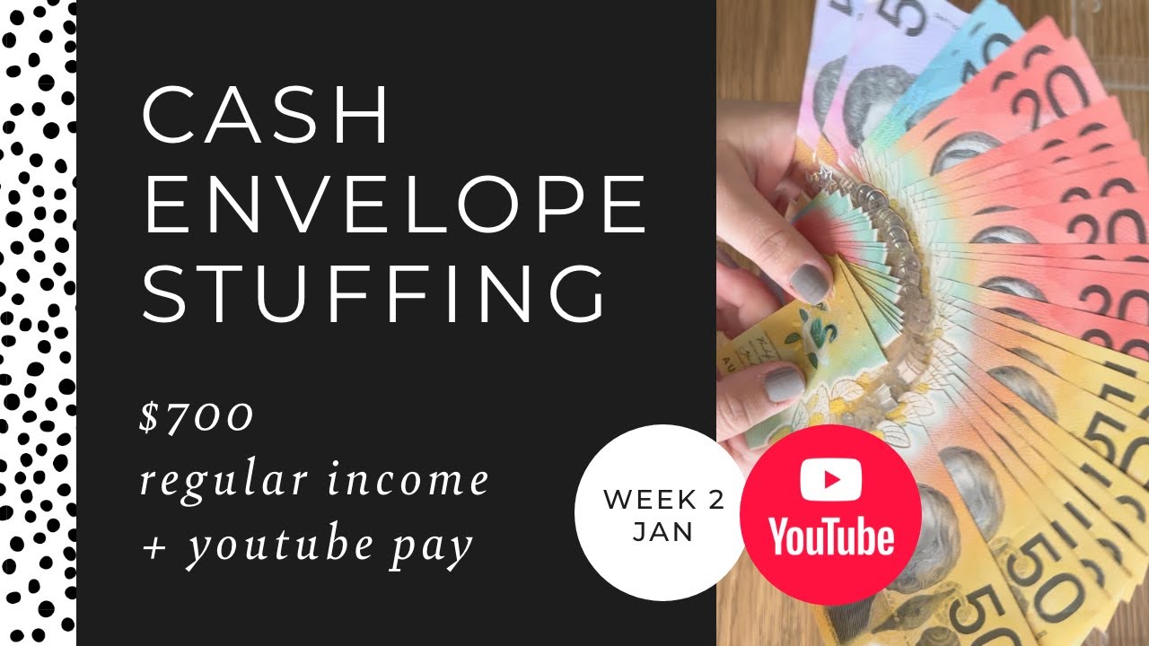 Weekly $700 Cash Stuffing Income (+ $220 Youtube) 🤑 | Jan W2 ...
