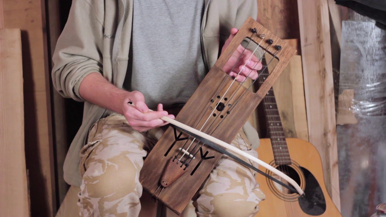 Talharpa/Tagelharpa/Stråkharpa - YouTube