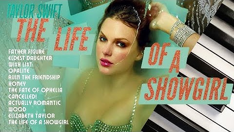 Taylor Swift | The Life of a Showgirl | 1 Hour of Calm Piano ♪