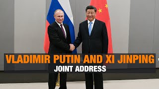 LIVE | Russia's Putin visits China's Xi in Beijing | Joint Address |  News9