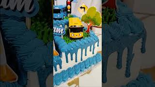 kue Ulang Tahun Tayo #kueulangtahunkarakter #cake #cakedecorating #birthdaycake