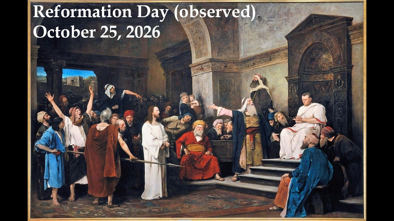Sermon - Reformation Day (observed)