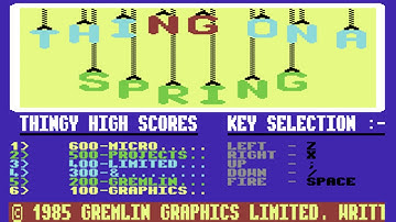 The Best of Retro VGM #1490 - Thing on a Spring (Commodore 64) - Main Theme