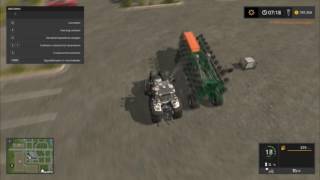 Farming Simulator 17- How to full up your sowing machine