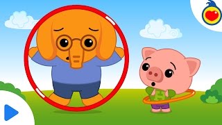 Hula Hoop ♫ Kids Songs \& Educational Animated Episodes ♫ Plim Plim