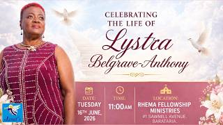 Lystra Belgrave-Anthony Funeral Service Livestream