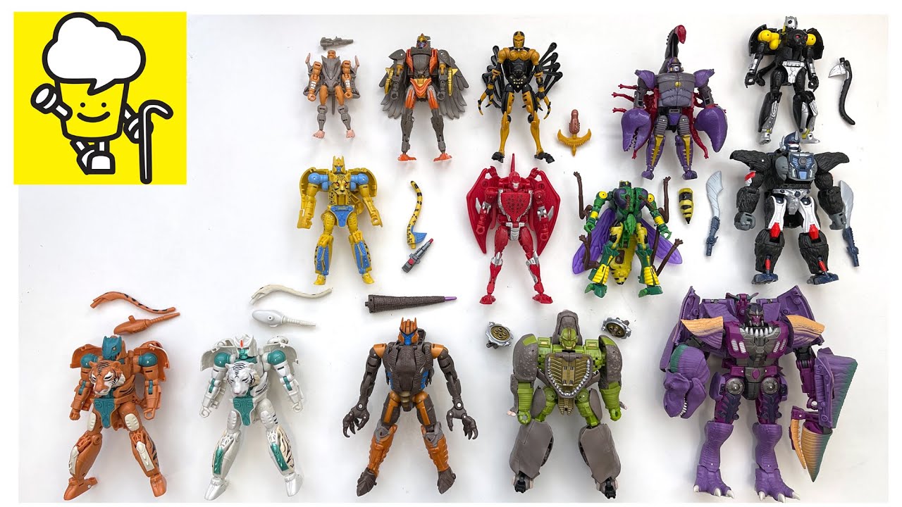 Transformers Kingdom Netflix Beast Wars Terrorsaur Tigatron 