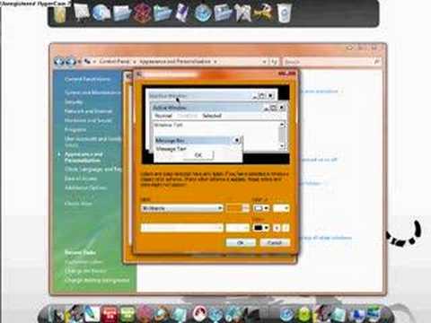 Como mudar o Windows Vista Desktop Color