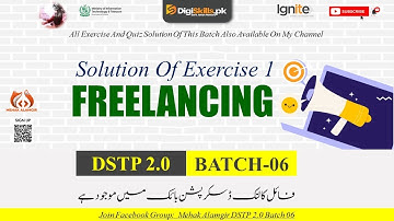 freelancing exercise 1 batch 6 | dstp 2.0 batch 06 freelancing exercise 1 solution
