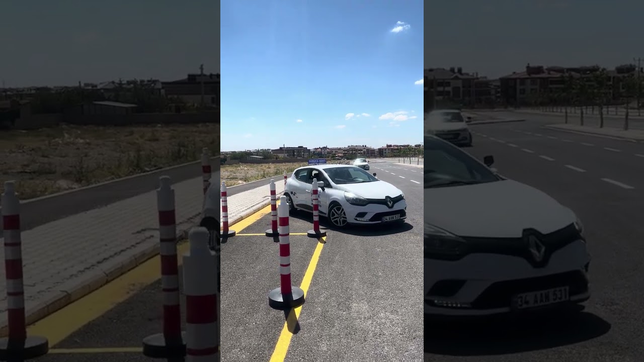 ÖZEL KONYAPARK SÜRÜCÜ KURSU SELÇUKLU YENİ PİST PARALEL PARK EĞİTİM VİDEOSU