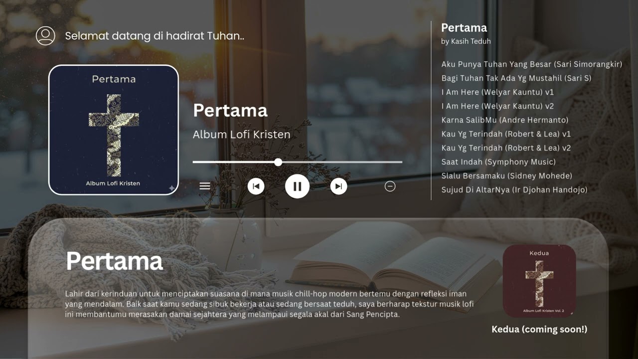 Lofi Rohani Kristen 2026 Pertama 🎹 Playlist Saat Teduh & Musik Belajar (Soulful Instrumental)