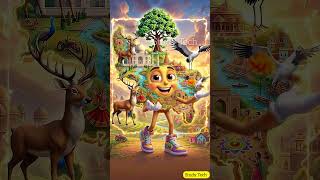 उत्तर प्रदेश का अनोखा परिचय 🗺️ | UP Map Animation | Study Tech #shorts #upgk