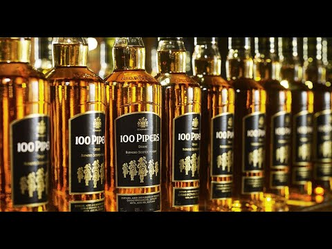 100 Pipers Deluxe Blended Scotch Whisky Youtube