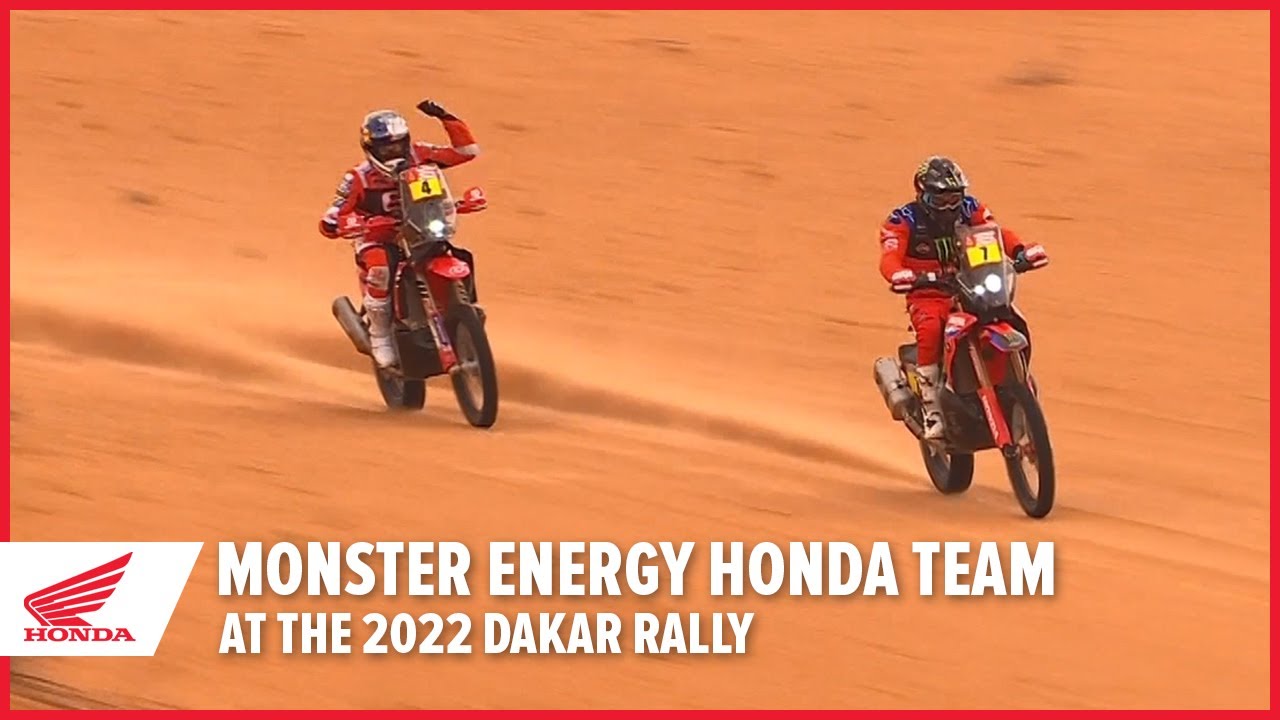 Monster Energy Honda Team At The 22 Dakar Rally Youtube Monster Energy Honda Team At The 22 Dakar Rally Youtube