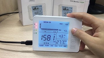 1200P co2 monitor mute