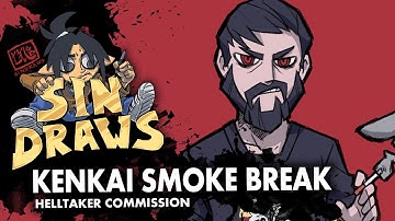 Helltaker OC: Kenkai Smoke Break [sinDRAWS Timelapse]