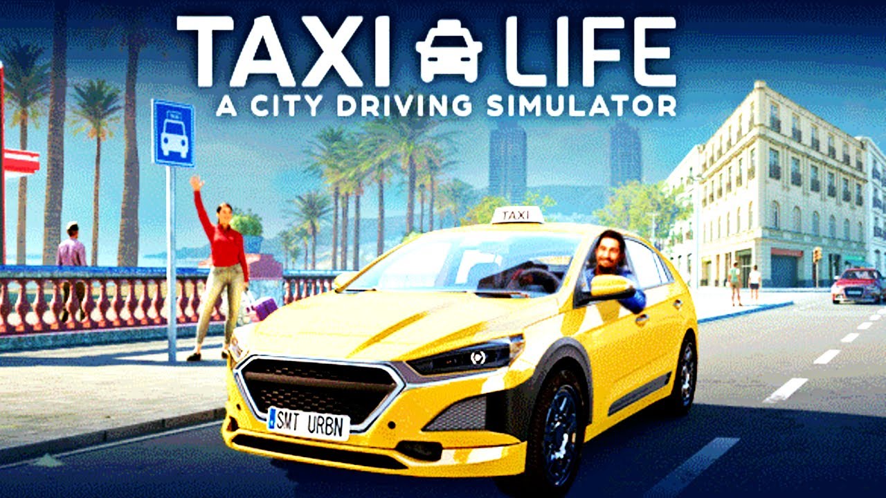 Primeira Gameplay de Taxi Life a City Driving Simulator Deu ruim no final