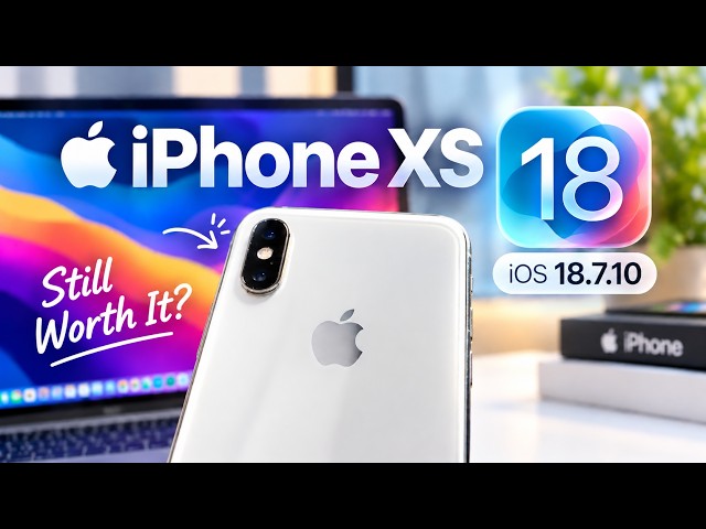 iOS 18.7.10 Battery Life & Performance on iPhone XS in 2026 - YouTube