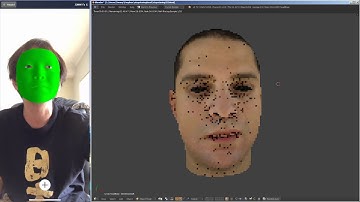 DEMO / Real Time CG Talking Head using iPhone X and Blender 3D