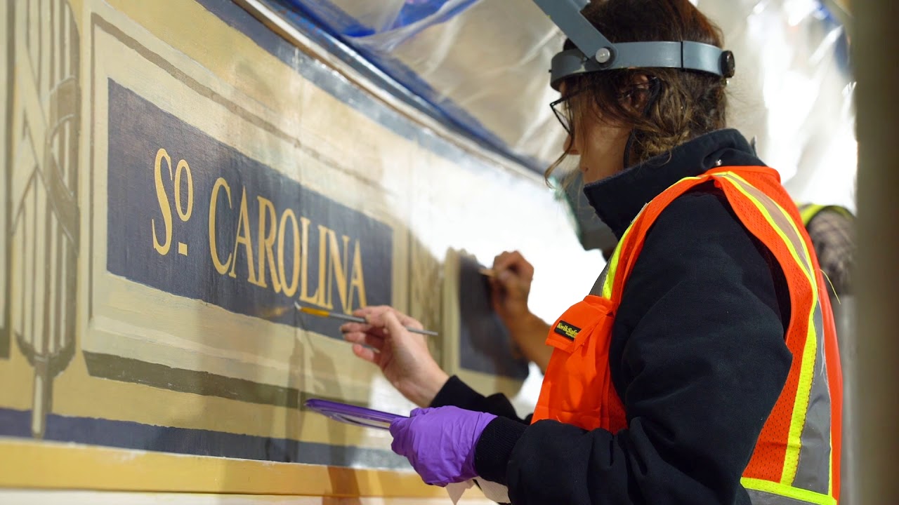 DAR Constitution Hall Stage Restoration - YouTube