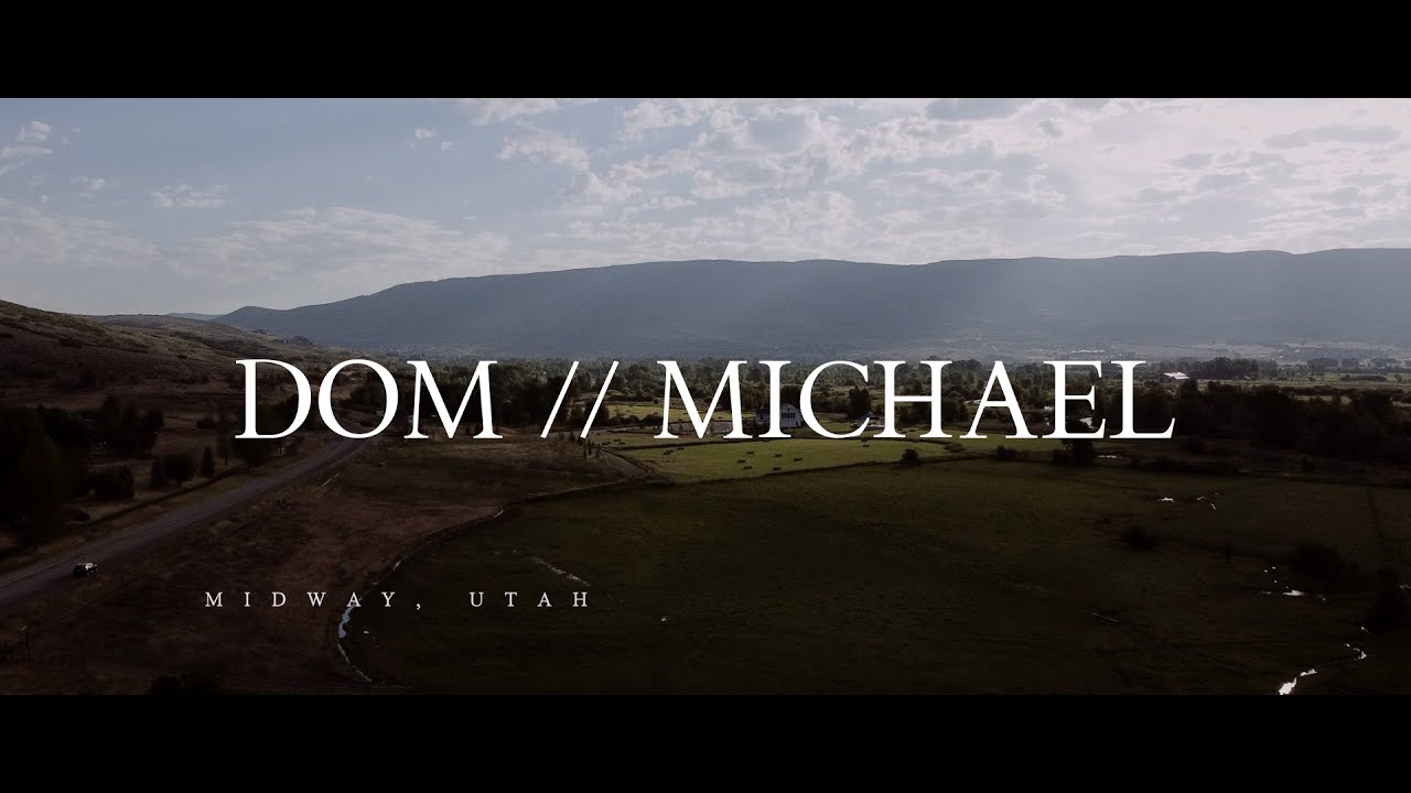 Dom & Michael // Utah Wedding Teaser @ River Bottoms Ranch