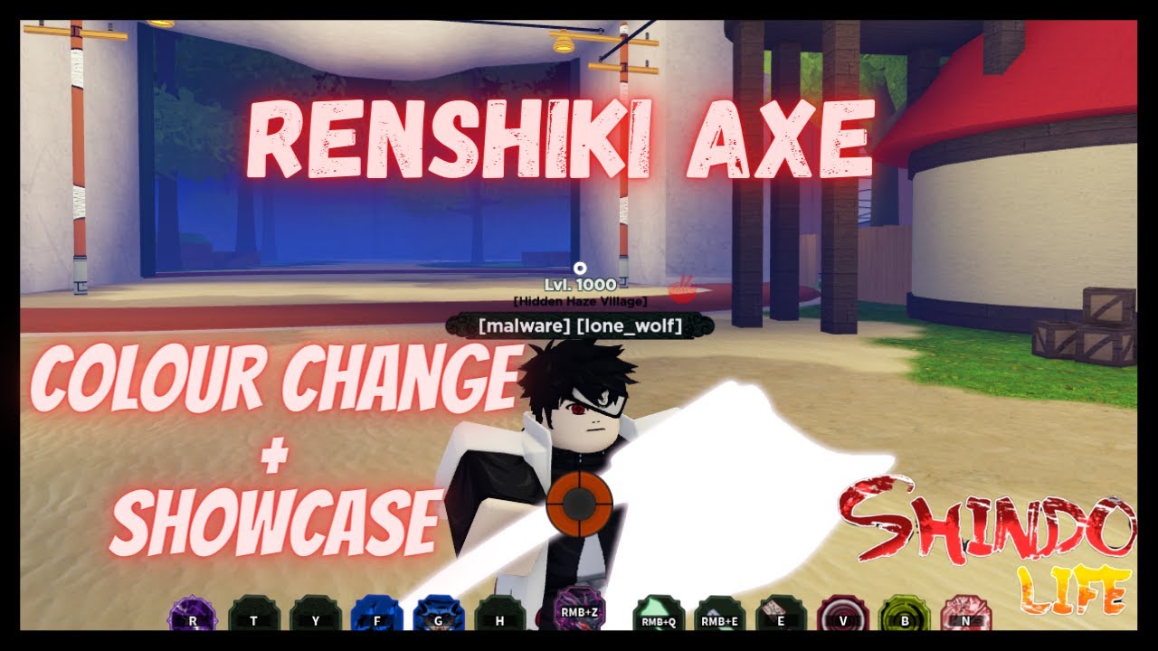 How To Change Renshiki Axe Color!