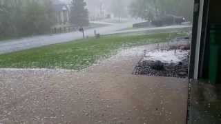 Vadnais Heights, MN Hail Storm - 5/3/2015