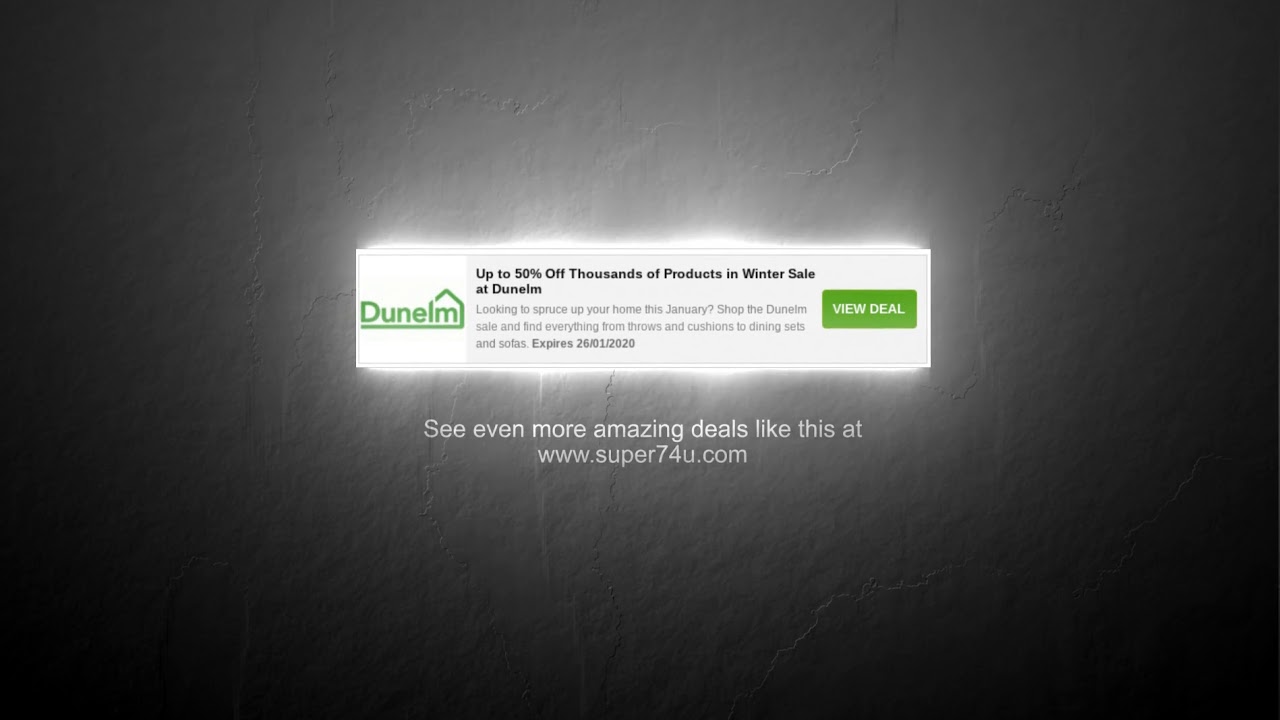 Dunelm Winter Sale Promo Discount Codes YouTube