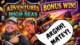 The Pirates High Seas Adventure slot and the Cash Raccoon game PAID!  (We Doubled Our Money!) screenshot 2