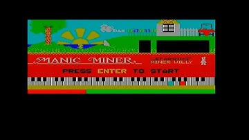 ZX Spectrum Games - Manic Miner