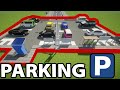 Minecraft REAL Car Parking TUTORIAL | Real Train Mod