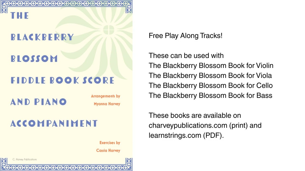 No. 2 Harvest Home Second Exercise Blackberry Blossom Book