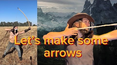 Let’s make some warbow arrows #archery #history #craft #medieval #nerd #fantasy #dnd