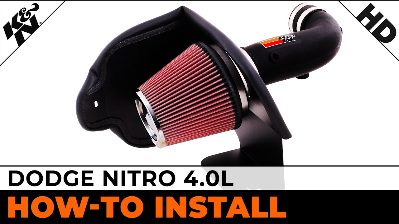 2007 2008 2009 2010 DODGE NITRO 4.0 4.0L V6 RAM AIR INTAKE KIT INDUCTION SYSTEMS