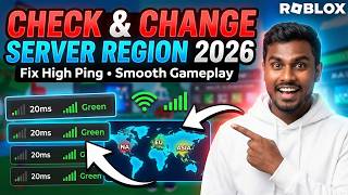 How to Check Roblox Server Region (2026) | Change Server & Fix High Ping