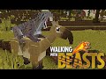 Walking with beasts opening but its in minecraft cenozoic era addon