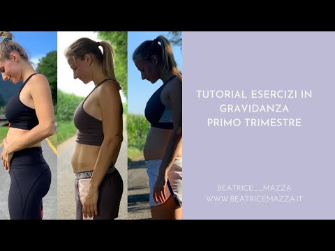 tutorial esercizi in gravidanza: primo trimestre