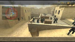 Counter-Strike Source - How To Troll Bots [de_dust2]