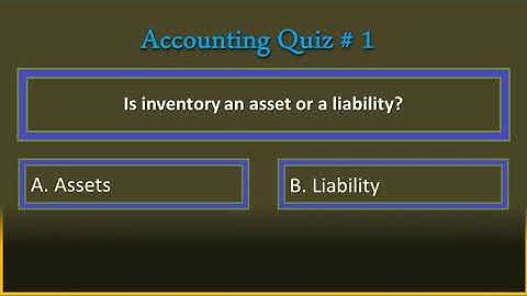 Accounting Quiz 1 | Basic Accounting Concepts | Debit & Credit