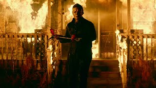 ブギーマンvs消防隊員、火事場の大決闘！世界初解禁／映画『ハロウィン KILLS』本編映像